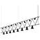 Suspenders 170" Wide Satin Black Power Precise Bar Linear Suspension