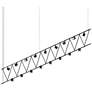 Suspenders 170" Wide Satin Black Power Precise Bar Linear Suspension