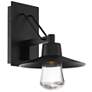 Thumbnail1 of Suspense 15"H x 10"W 1-Light Outdoor Wall Light in Black