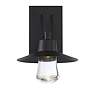 Thumbnail2 of Suspense 15"H x 10"W 1-Light Outdoor Wall Light in Black more views