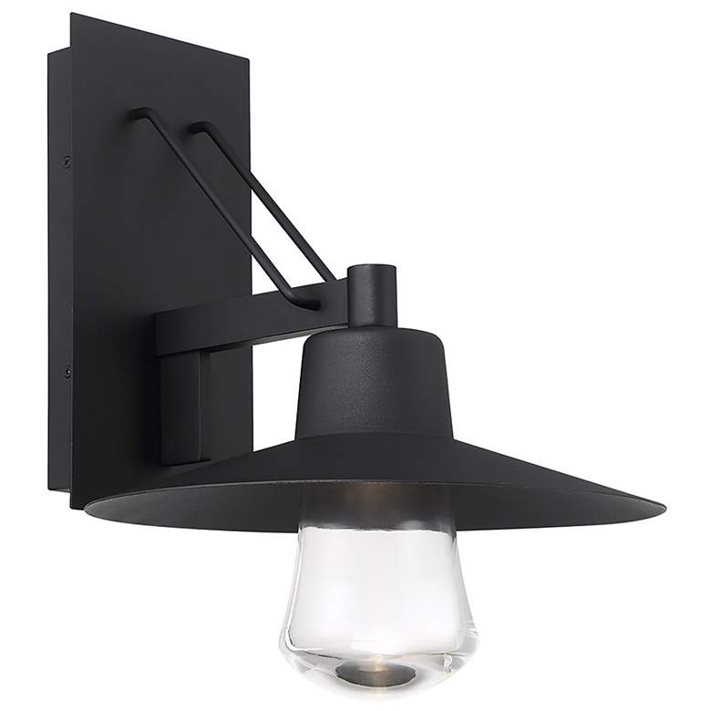 Image 1 Suspense 17" High Black LED Outdoor Wall Light