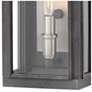 3_Sutcliffe 14" High Antique Nickel Outdoor Wall Light more views