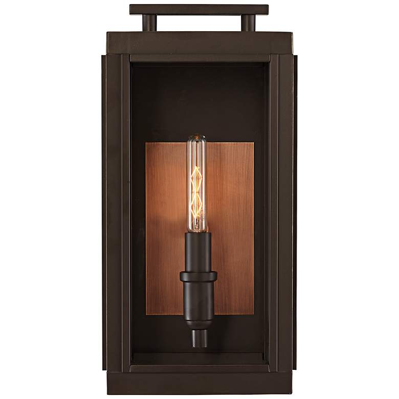 Image 3 Sutcliffe 14" High Oil Rubbed Bronze Outdoor Wall Light more views