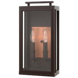 Sutcliffe 17" High Oil-Rubbed Bronze LED Outdoor Wall Light