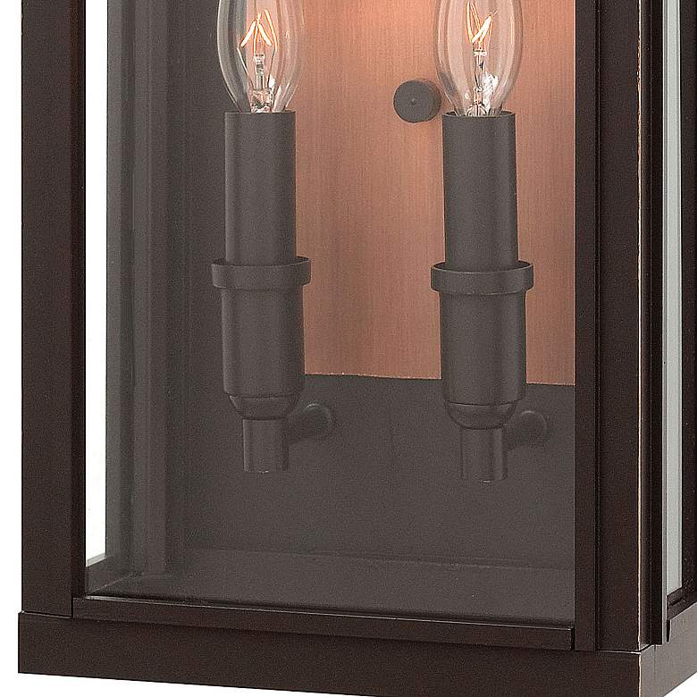 Image 5 Sutcliffe 17" High Oil-Rubbed Bronze LED Outdoor Wall Light more views
