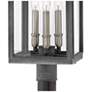 Thumbnail3 of Sutcliffe 20" High Antique Nickel Outdoor Post Light more views