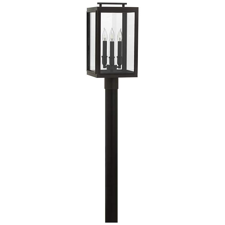 Image 1 Sutcliffe 20" High Oil Rubbed Bronze Outdoor Post Light