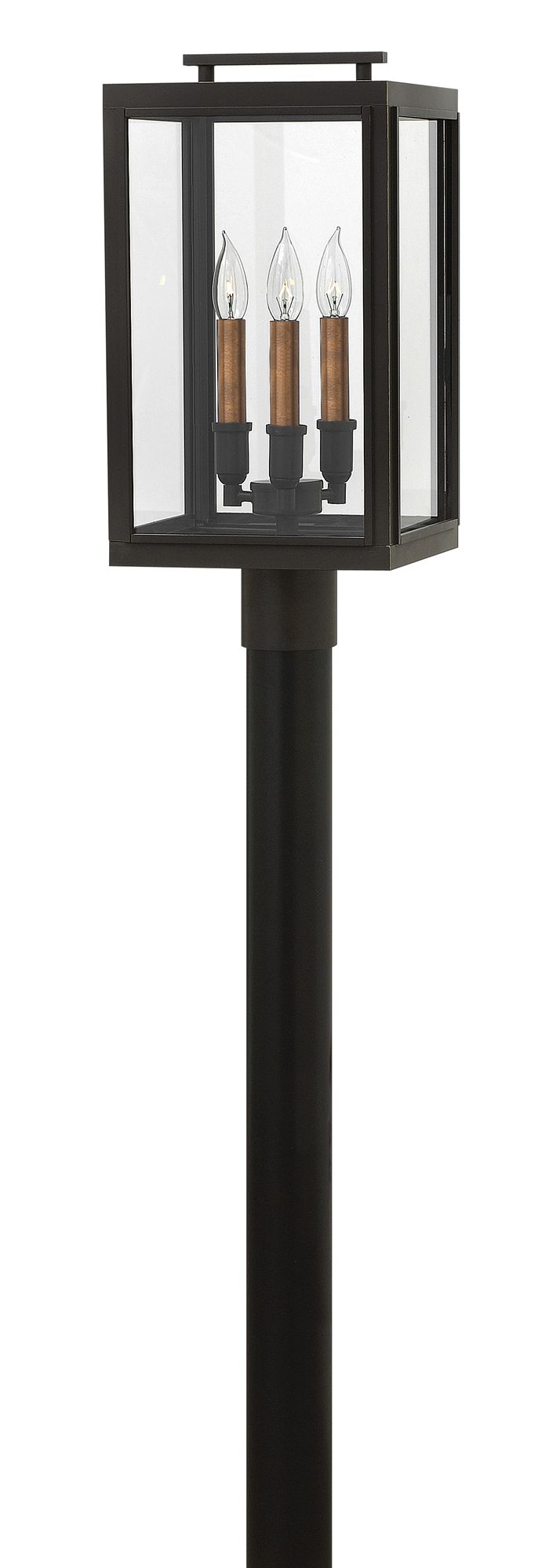 Thumbnail2 of Sutcliffe 20" High Oil Rubbed Bronze Outdoor Post Light more views