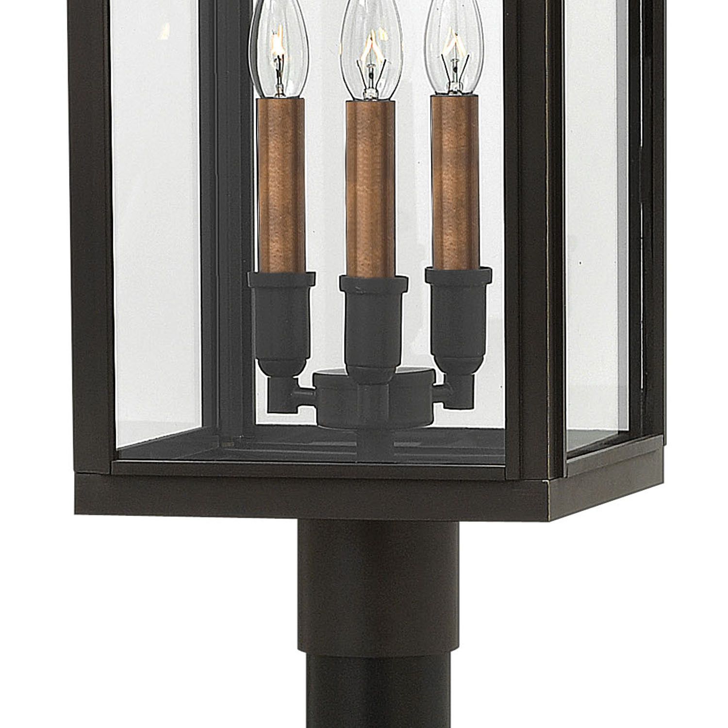 Thumbnail3 of Sutcliffe 20" High Oil Rubbed Bronze Outdoor Post Light more views