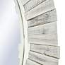 6_Sutter Distressed White 36" Round Sunburst Wall Mirror more views
