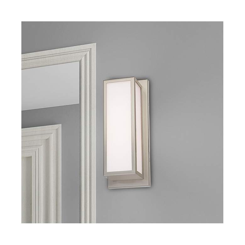 Image 1 Sutter LED Light Brushed Nickel ADA Bath Vanity
