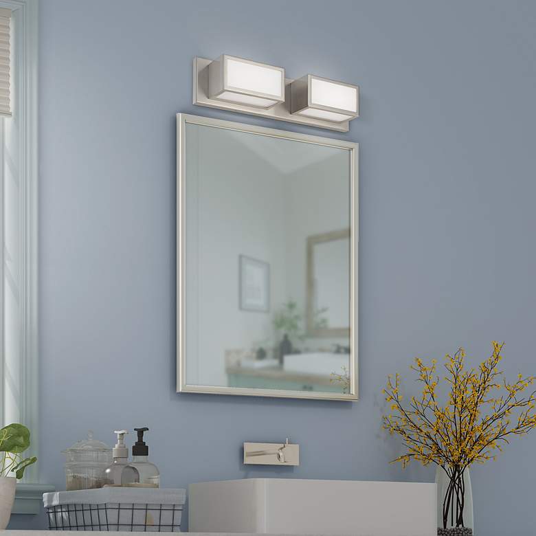 Image 5 Sutter LED Light Brushed Nickel ADA Bath Vanity more views