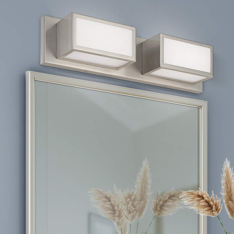 Image 6 Sutter LED Light Brushed Nickel ADA Bath Vanity more views