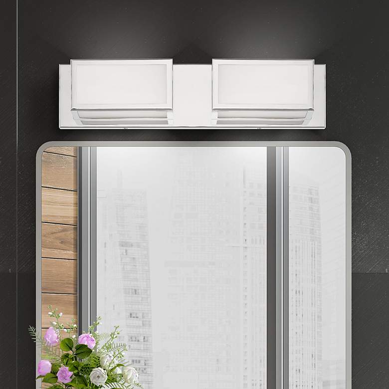 Image 1 Sutter LED Polished Chrome ADA Bath Vanity