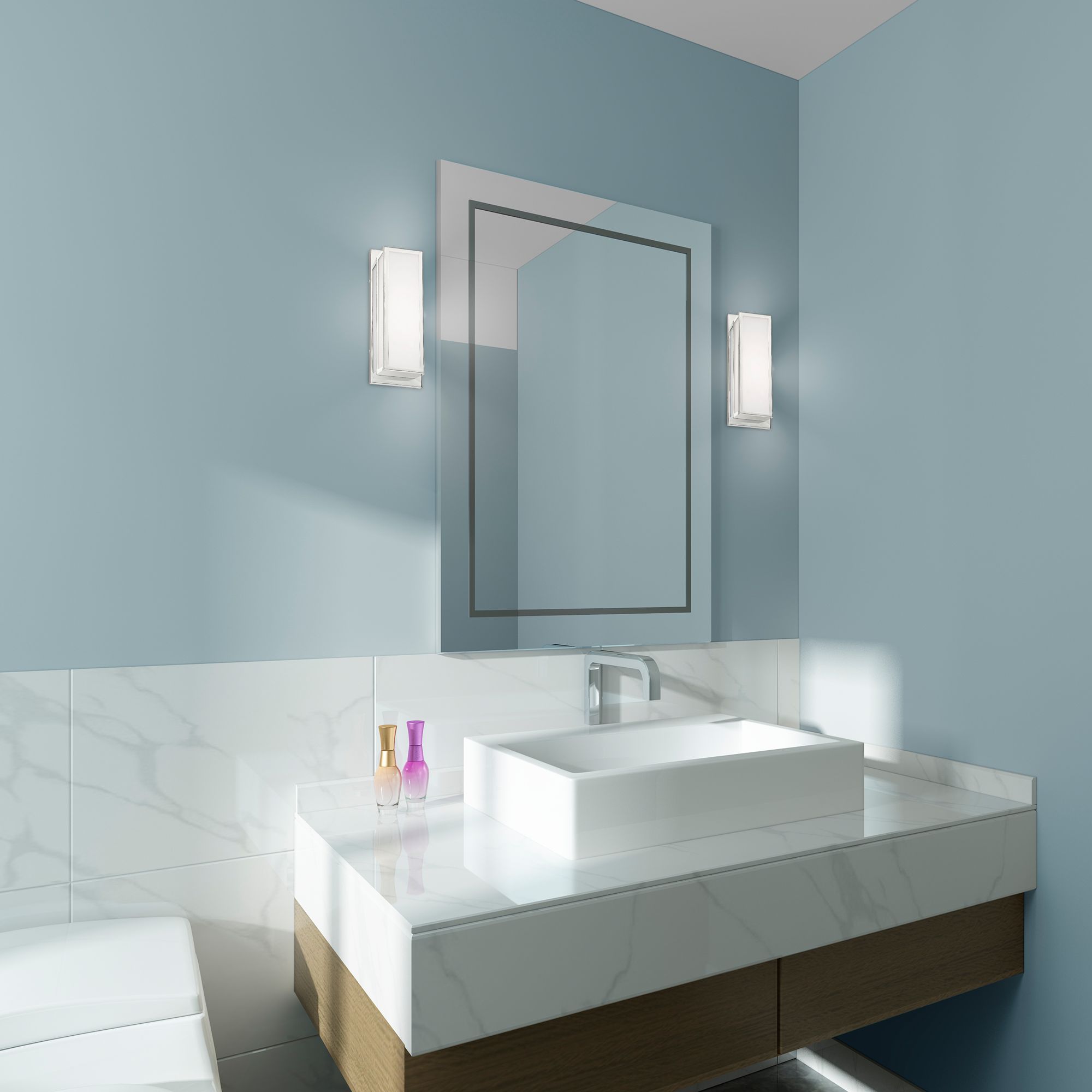 Image 5 Sutter LED Polished Chrome ADA Bath Vanity more views