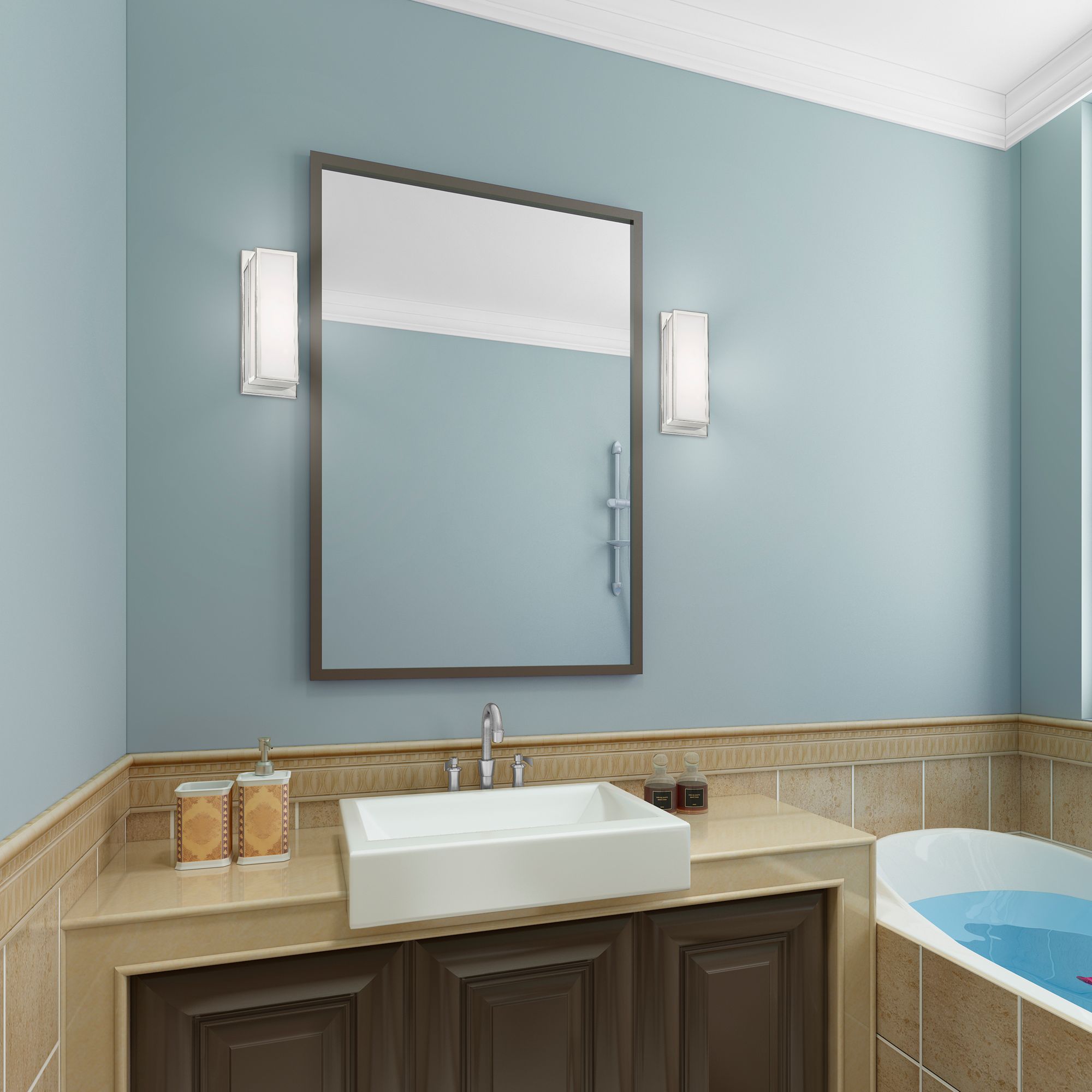 Image 6 Sutter LED Polished Chrome ADA Bath Vanity more views