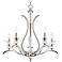 Sutton 26" Wide Brushed Nickel Chandelier