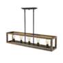 Thumbnail3 of Sutton 41" Wide 5-Light Linear Pendant in Matte Black more views