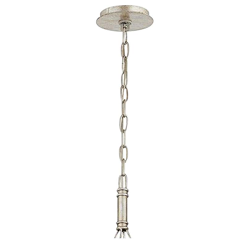 Image 3 Sutton 52 1/4 inchW Champagne Silver 18-Light 2-Tier Chandelier more views
