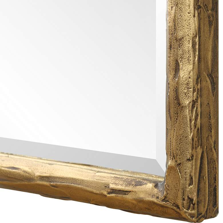 Image 6 Sutton Aged Gold 24 1/4" x 36 1/4" Rectangular Wall Mirror more views