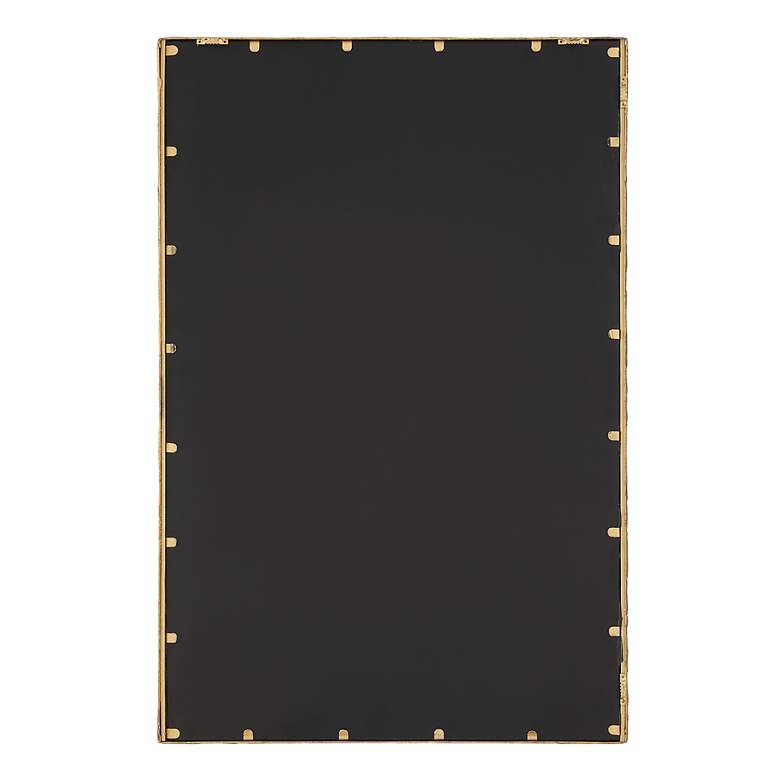 Image 7 Sutton Aged Gold 24 1/4" x 36 1/4" Rectangular Wall Mirror more views