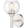 Thumbnail2 of Sutton by Z-Lite Brushed Nickel 1 Light Wall Sconce