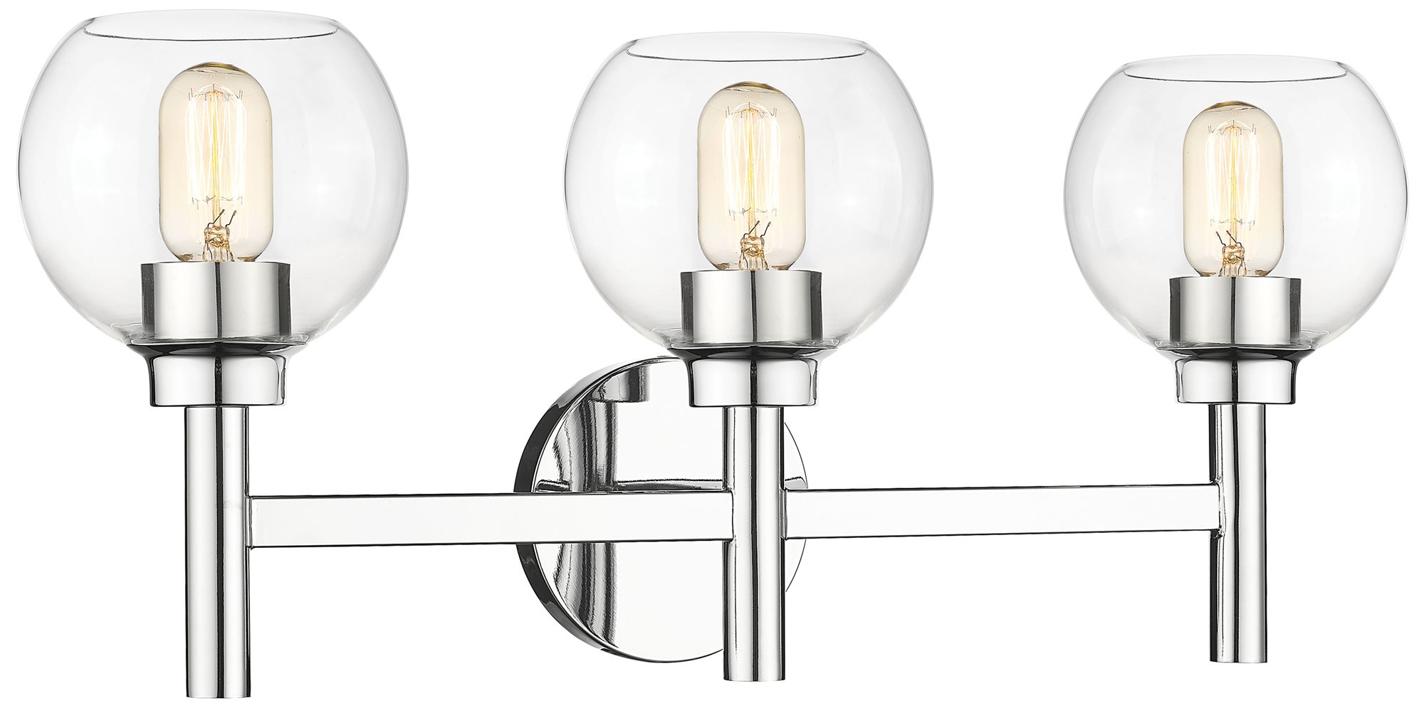 Sutton by Z-Lite Chrome 23.75 inch 3 Light Vanity