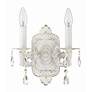 2_Sutton Collection Antique White Two Light Wall Sconce more views
