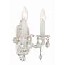 4_Sutton Collection Antique White Two Light Wall Sconce more views