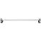 Sutton Place 25" Wide Polished Nickel Towel Bar