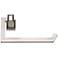 Sutton Place 6 3/4"W Brushed Nickel Toilet Paper Holder