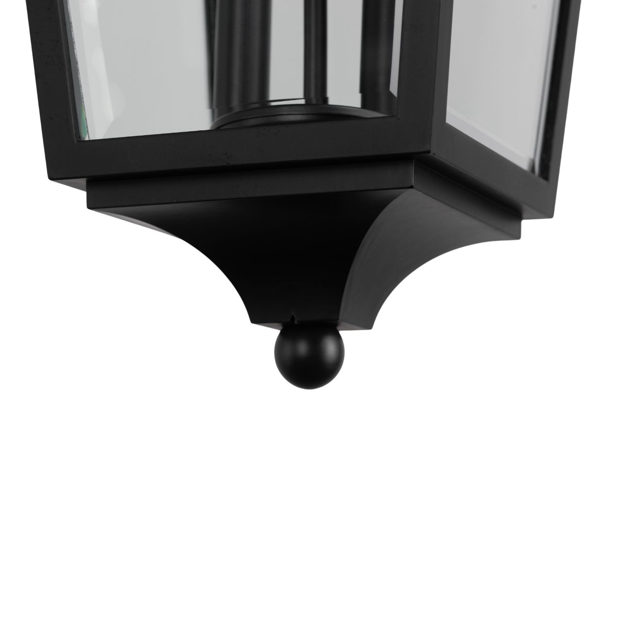 Image 6 Sutton Place VX 2-Light Outdoor Hanging Lantern - Black more views