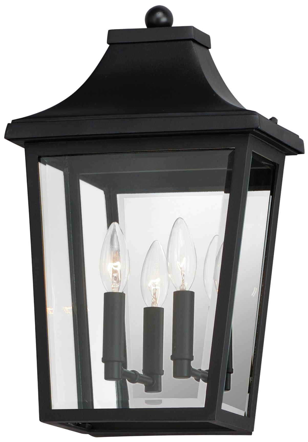 Sutton Place VX 2-Light Pocket Sconce - Black