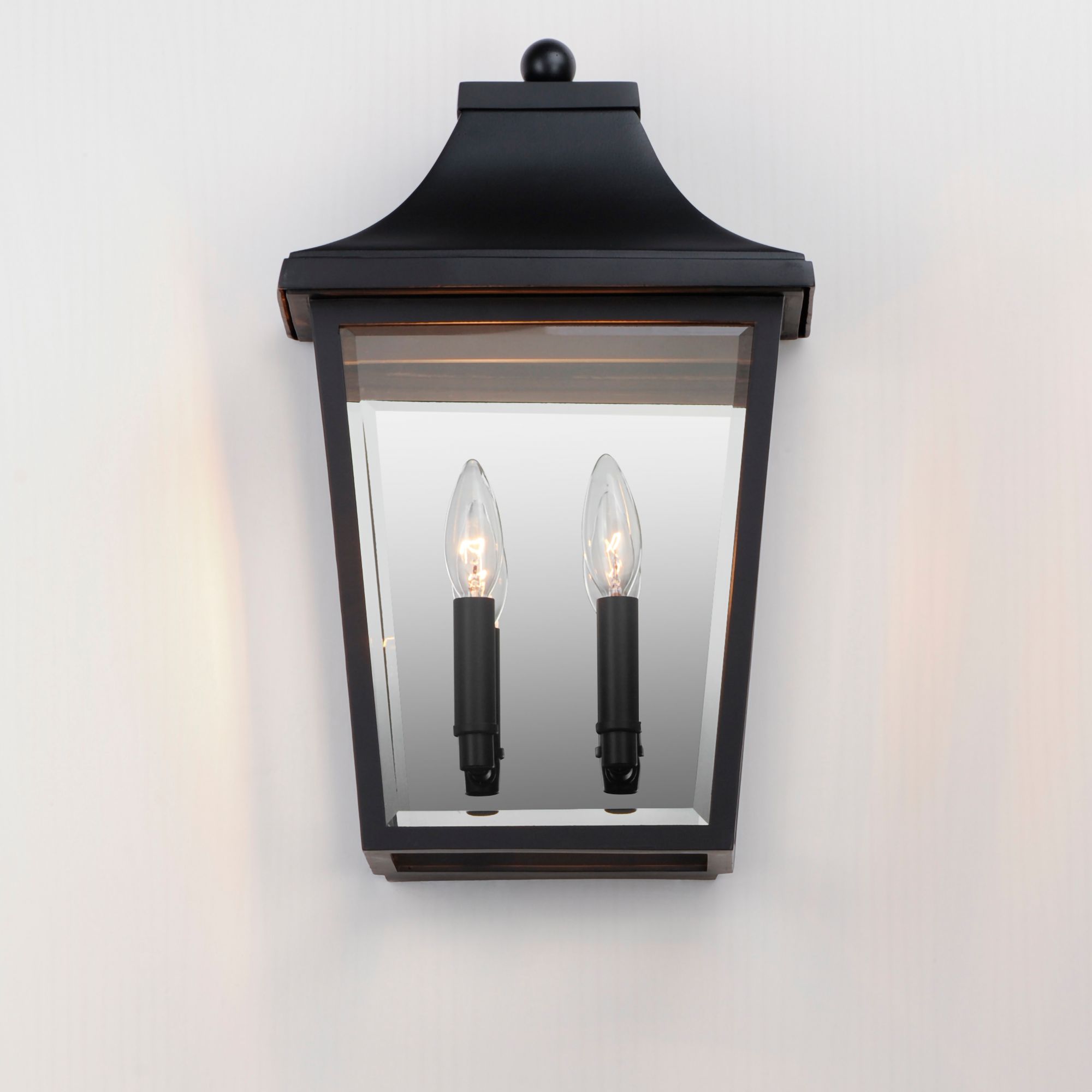 Image 3 Sutton Place VX 2-Light Pocket Sconce - Black more views