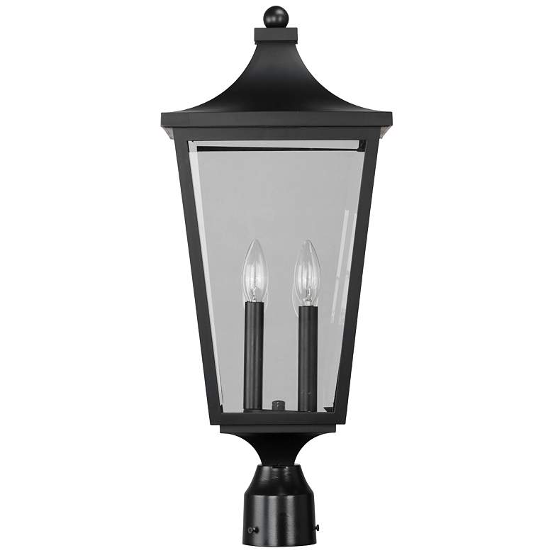 Image 2 Sutton Place VX 24 1/4"H Black 2-Light Outdoor Post Light more views