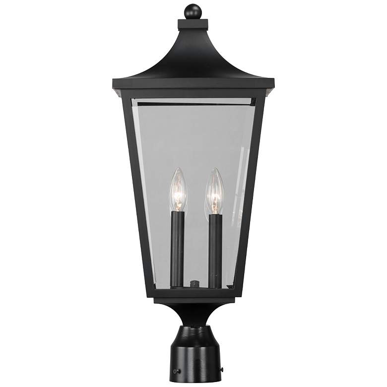 Image 3 Sutton Place VX 24 1/4"H Black 2-Light Outdoor Post Light more views