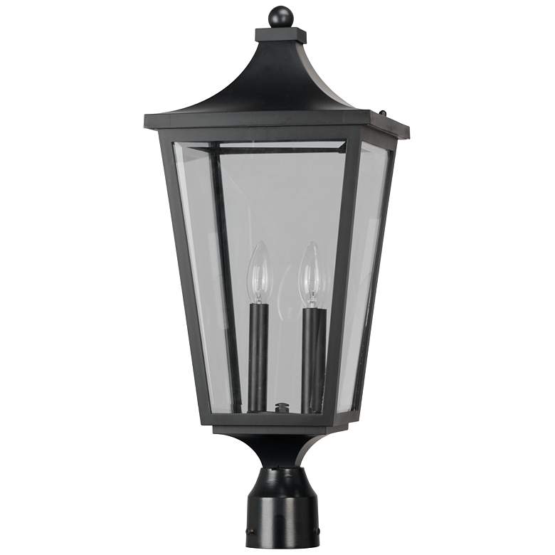 Image 4 Sutton Place VX 24 1/4"H Black 2-Light Outdoor Post Light more views