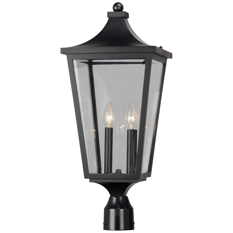 Image 5 Sutton Place VX 24 1/4"H Black 2-Light Outdoor Post Light more views