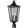 5_Sutton Place VX 24 1/4"H Black 2-Light Outdoor Post Light more views
