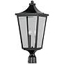 6_Sutton Place VX 24 1/4"H Black 2-Light Outdoor Post Light more views