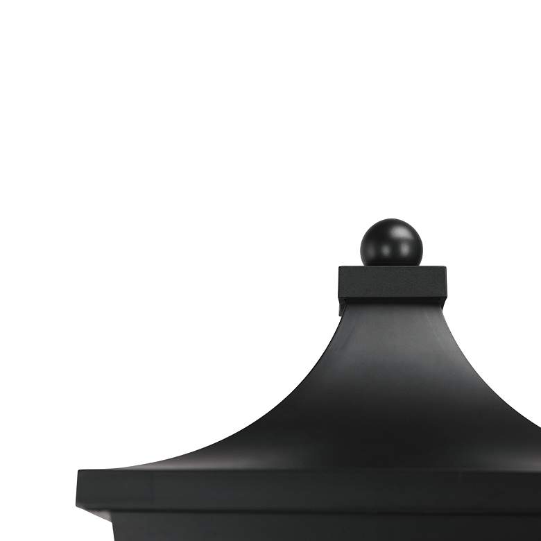 Image 7 Sutton Place VX 24 1/4"H Black 2-Light Outdoor Post Light more views
