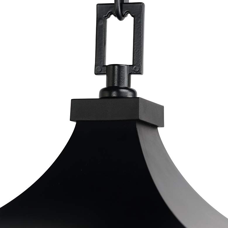 Image 7 Sutton Place VX-Outdoor Pendant - Black more views