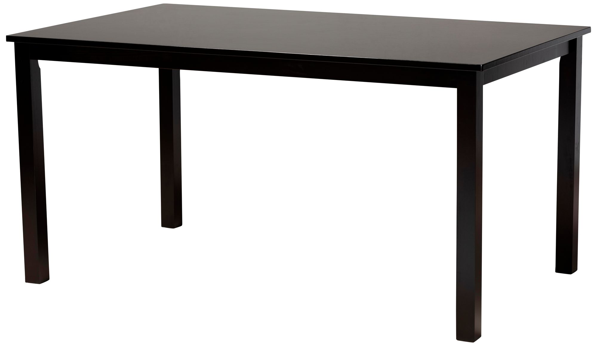 Image 4 Suvi Sand Tufted Fabric Dark Brown Wood 7-Piece Dining Set more views