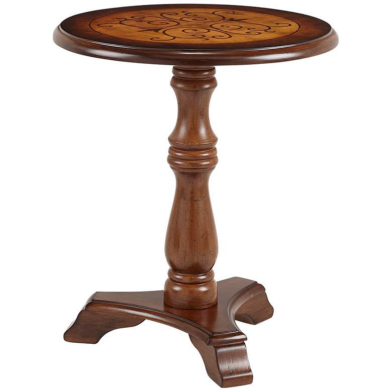 Image 1 Suzanne Round Wood End Table
