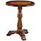 Suzanne Round Wood End Table
