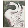 1_Swan Dance II 34"W x 42"H Transitional Canvas