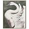 Swan Dance II 34"W x 42"H Transitional Canvas