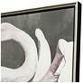 3_Swan Dance II 34"W x 42"H Transitional Canvas more views