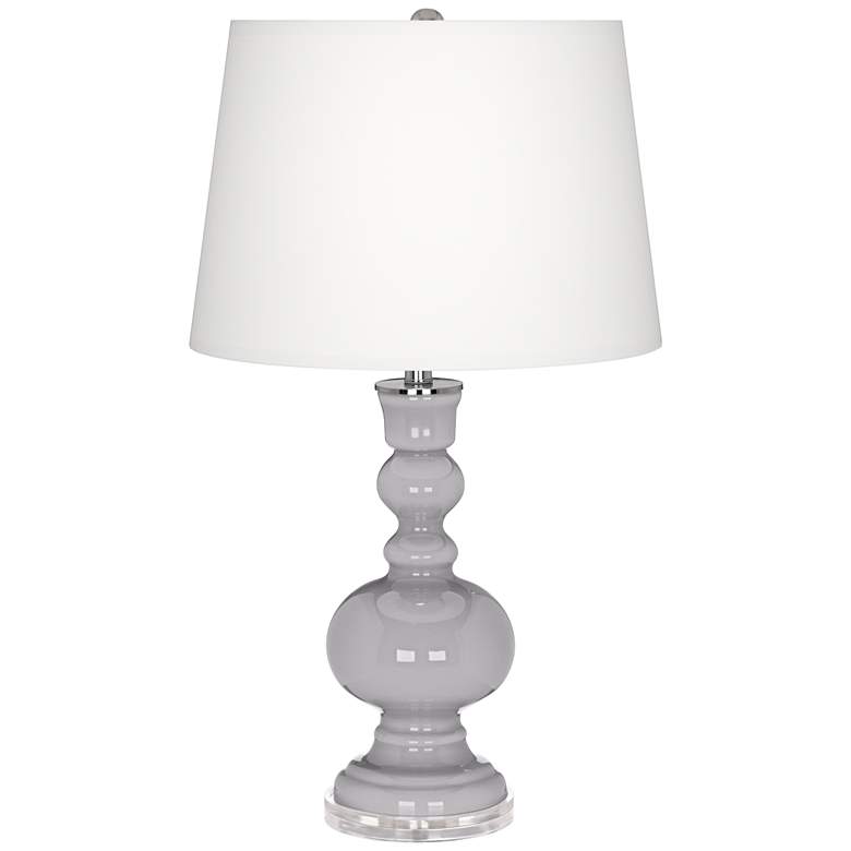 Swanky Gray Apothecary Table Lamp