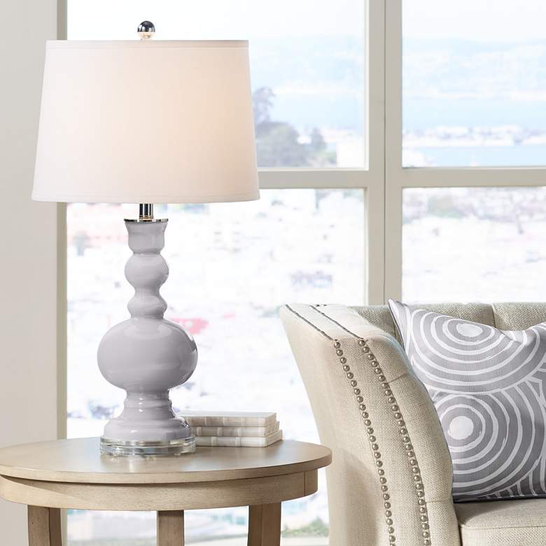 Image 1 Swanky Gray Apothecary Table Lamp